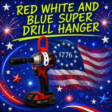Red White & Blue Super Drill Hanger